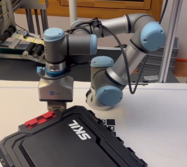 UR3 collision with rigid object variation